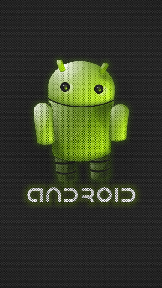 Wallpaper Robot Green Android Samsung Galaxy S4
