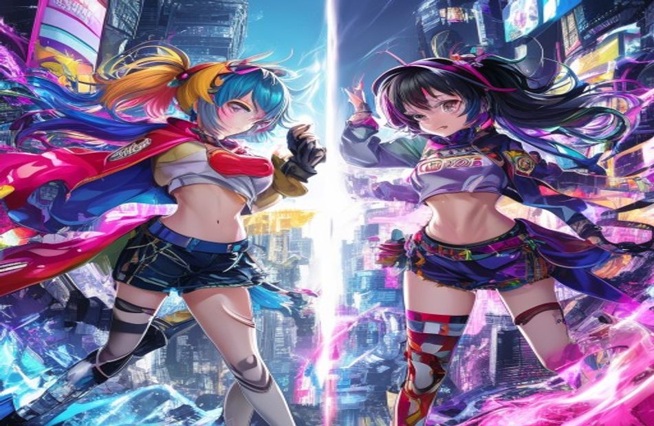 Dual Monitor Wallpaper Girls