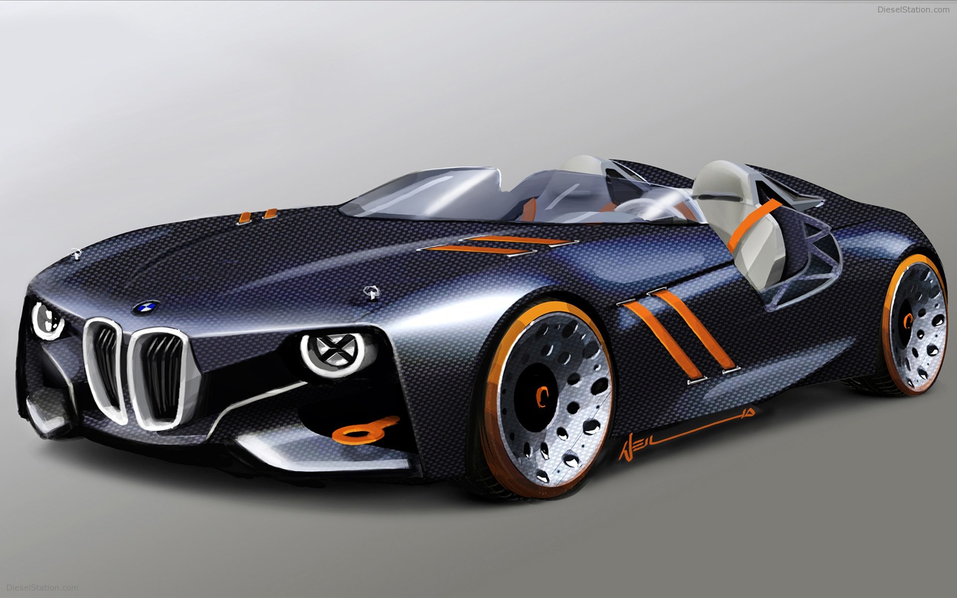 Bmw Hommage Concept Widescreen Exotic Car