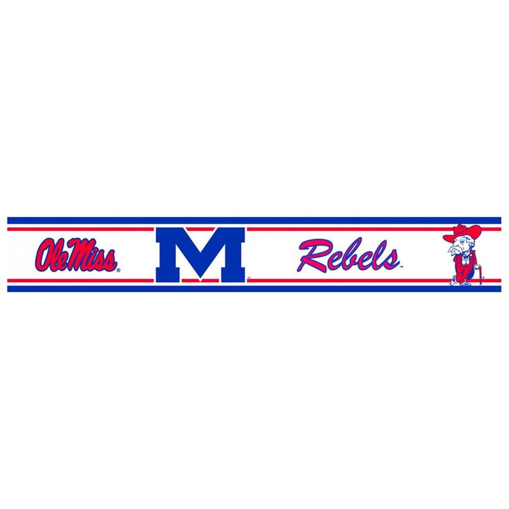 New Ole Miss Rebels College Wallpaper Wall Border
