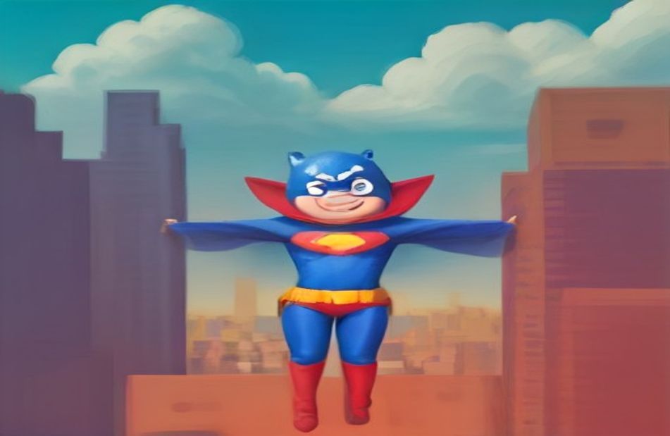 Cute Superhero Wallpaper