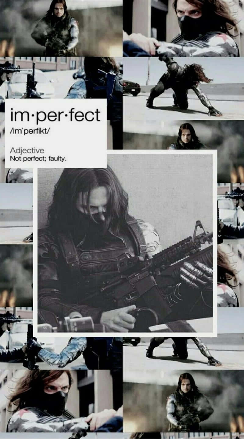 Bucky Barnes iPhone Wallpaper