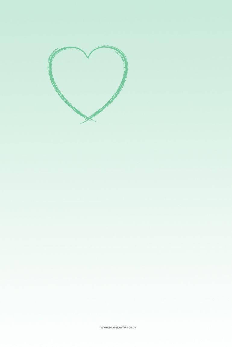 Mint Green iPhone Wallpaper