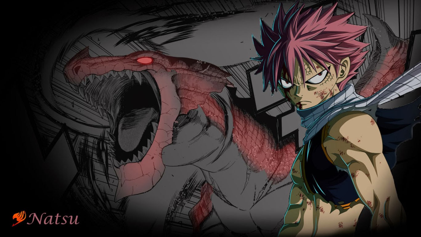 And Igneel Fire Dragon Fairy Tail Anime HD Wallpaper 8n