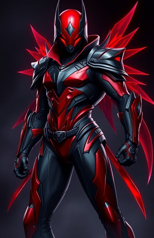 Blood Raven X Suit Wallpaper