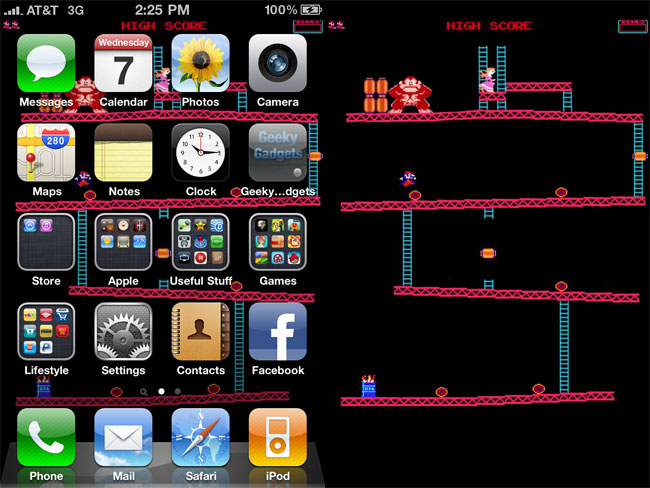 Geeky Gadgets Donkey Kong Ios iPhone Wallpaper