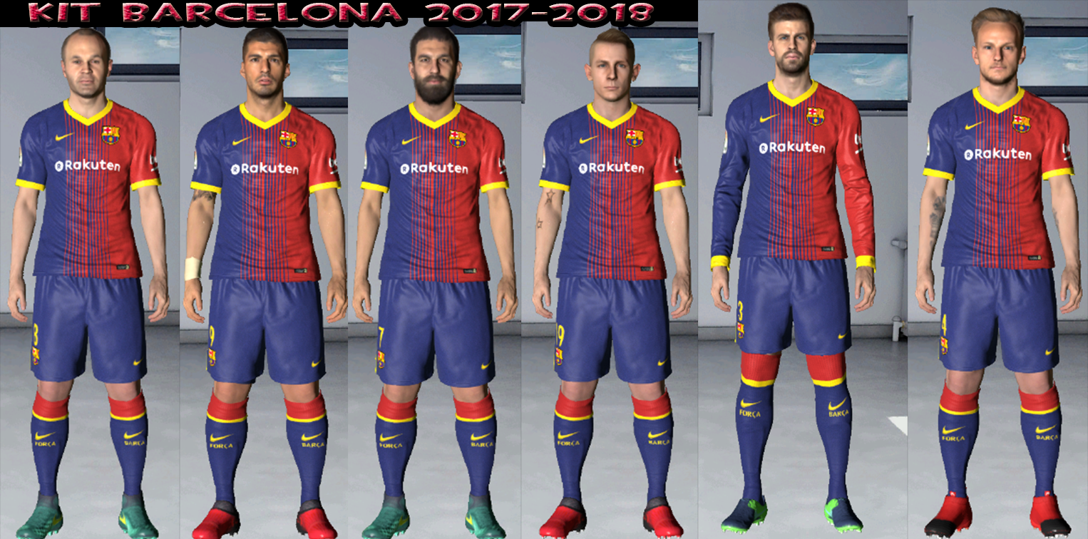 Pes 2017 barcelona clearance kit