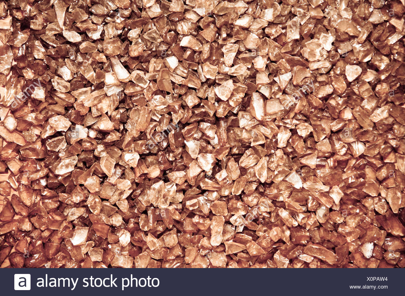 Many Small Ruby Diamond Stones Luxury Background Stock Photo
