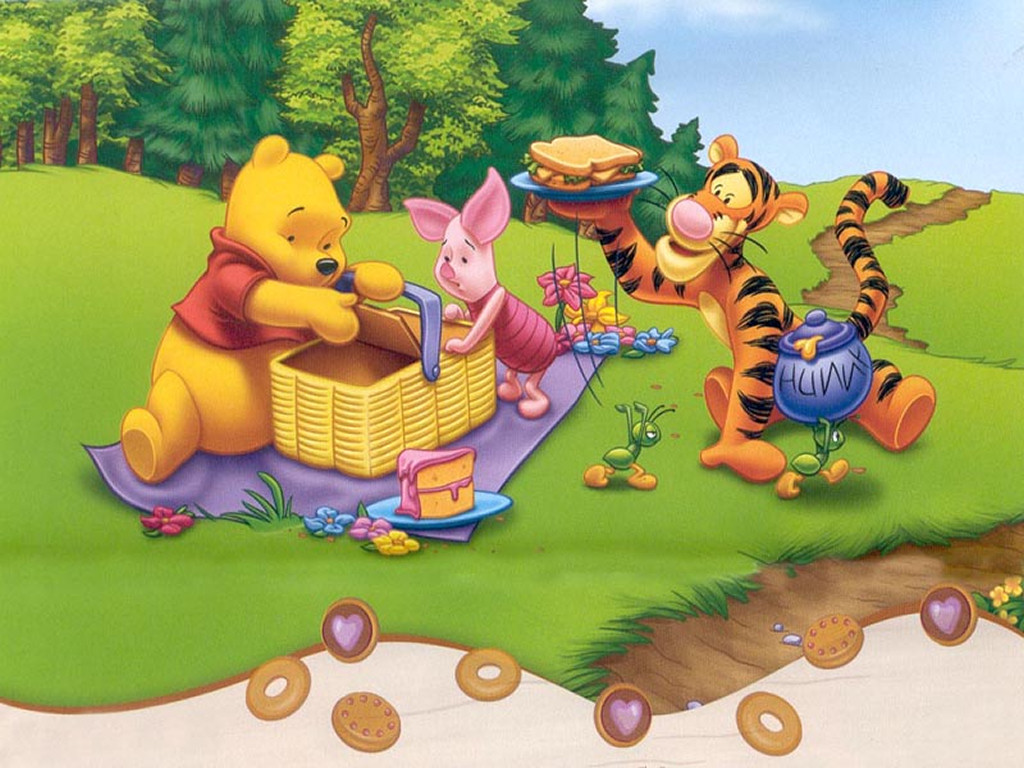 Cartoons Winnie The Pooh Wallpaper   Free high quality background