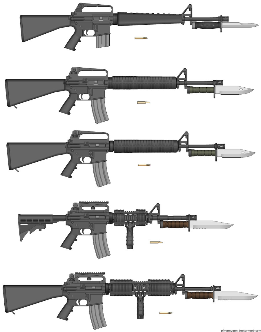 M16 Evolution Revised 56x45mm By Tazwasha69
