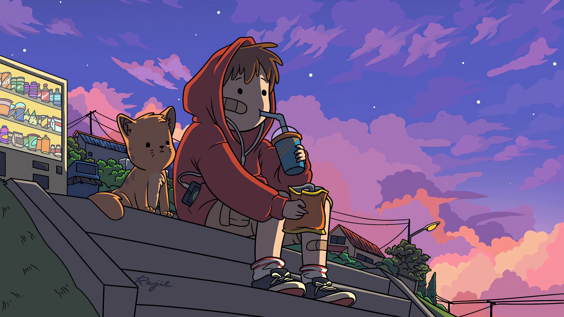 Chill Lofi Wallpaper