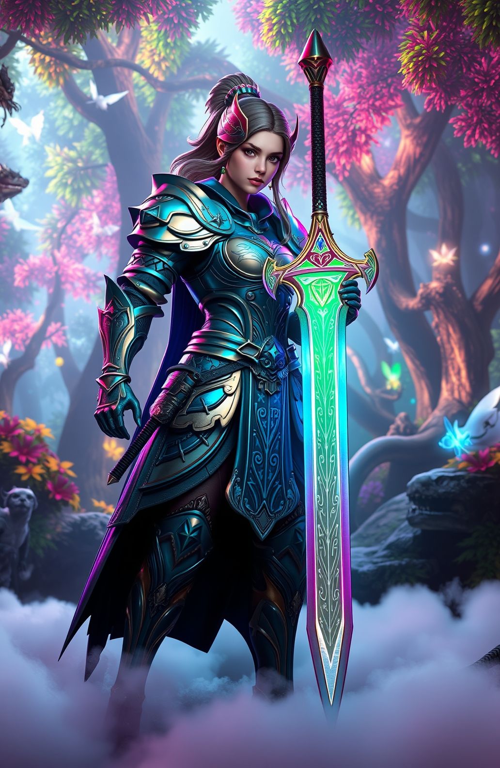 3d Fantasy Art Wallpaper Women