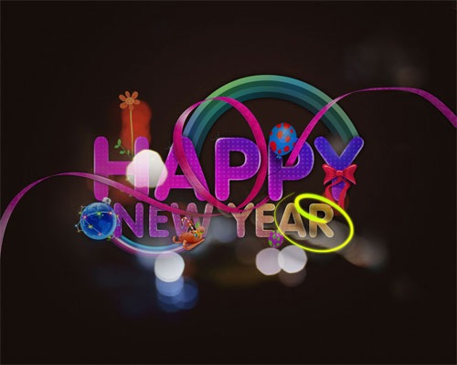 Creative And Superb Happy New Year Wallpaper Designs