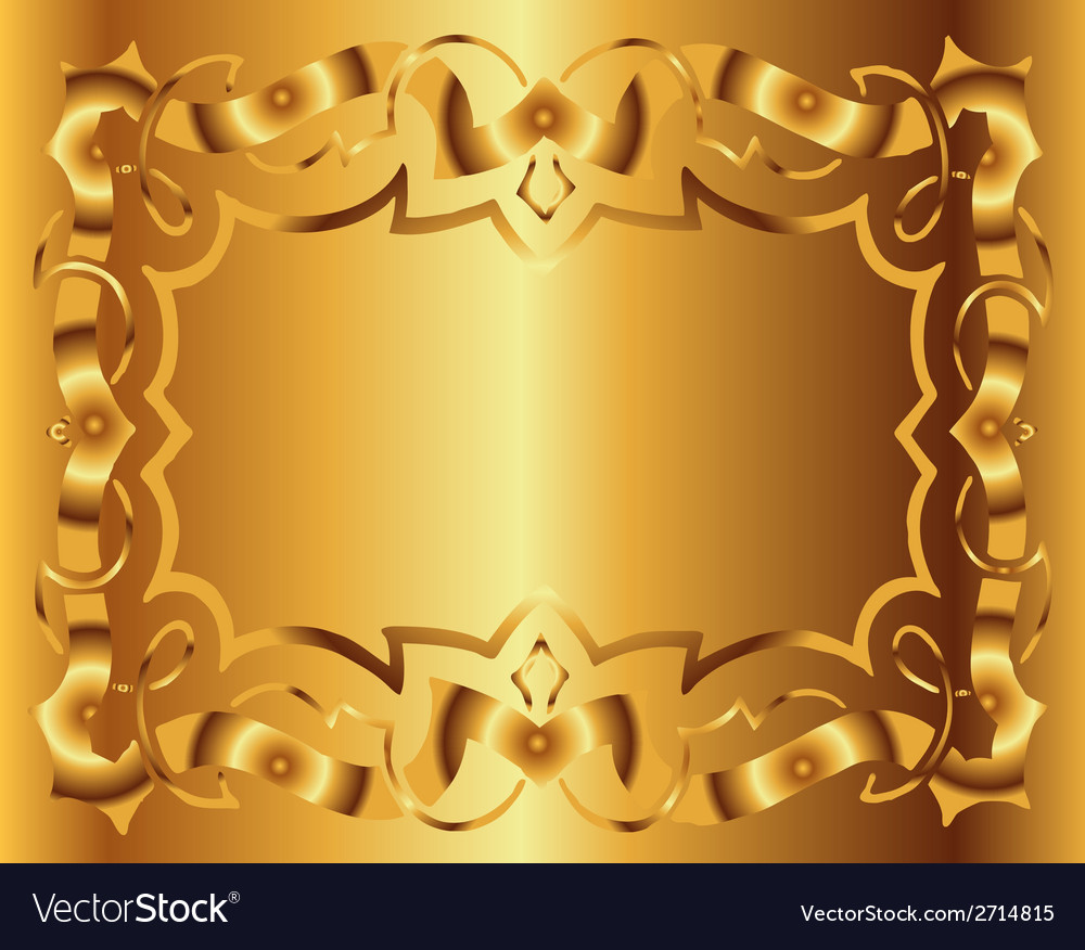 Vintage Royal Background Victorian Gold Floral Lux