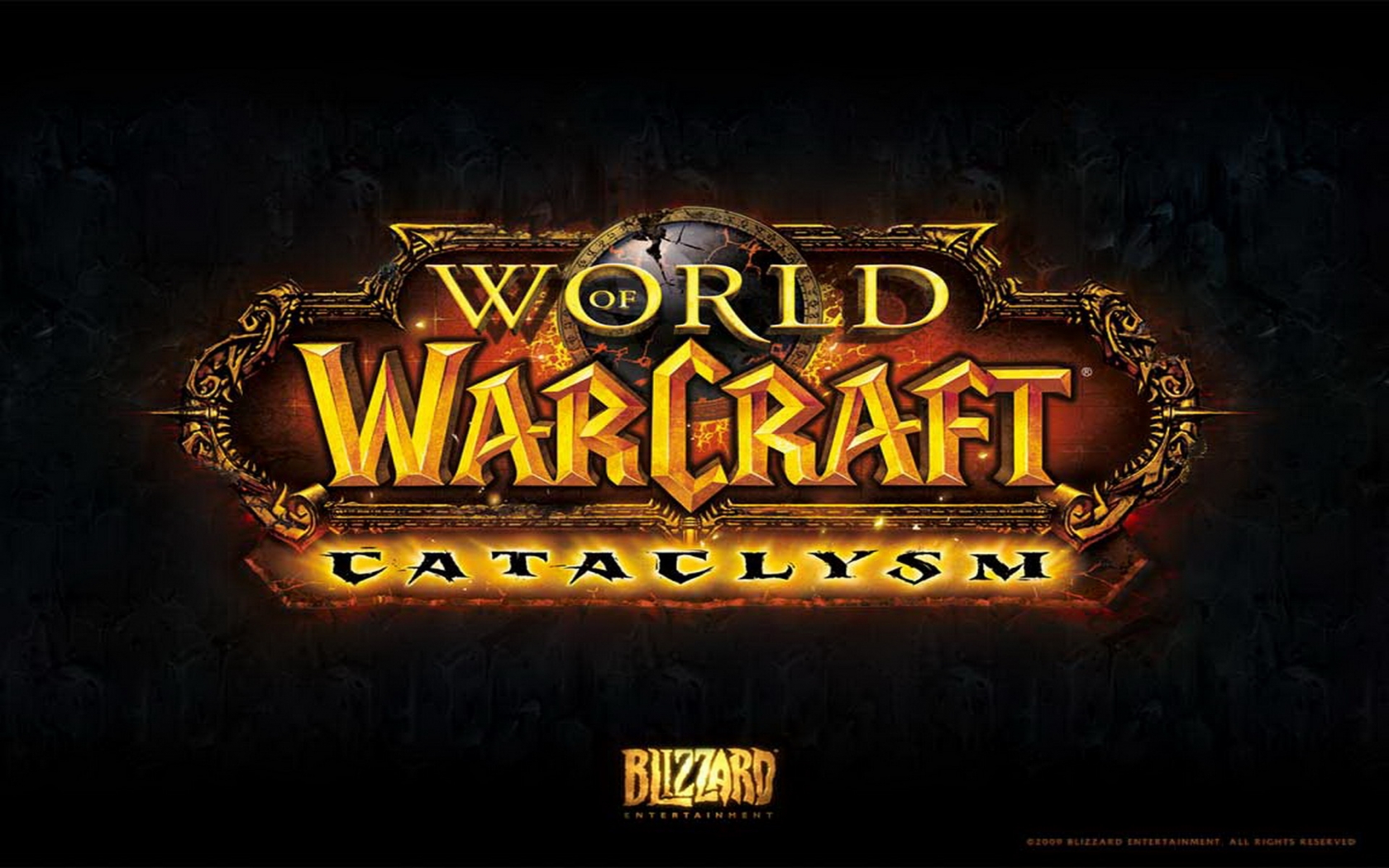 Games Wallpaper Cataclysm Logo Wow