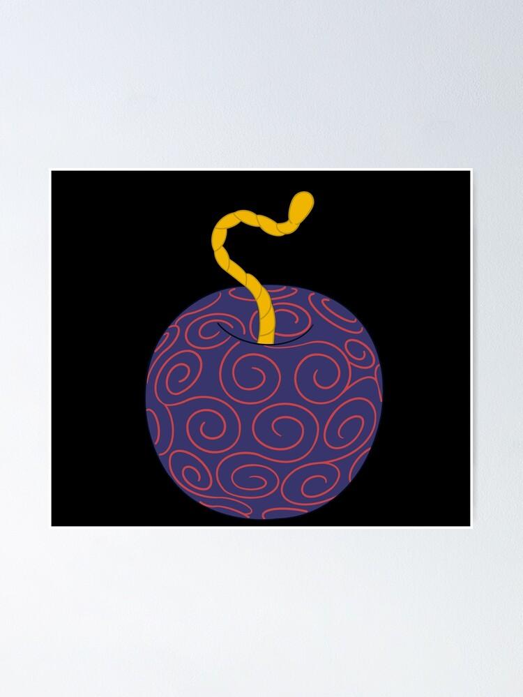 Bomu No Mi Devil Fruit Poster For Sale By Lunardesigns14