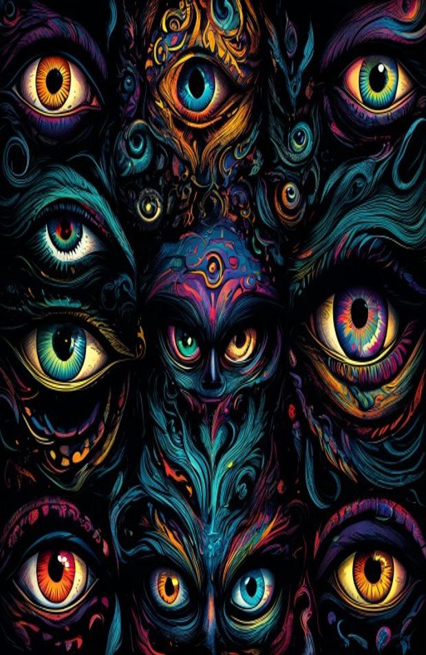 Evil Eyes Wallpaper
