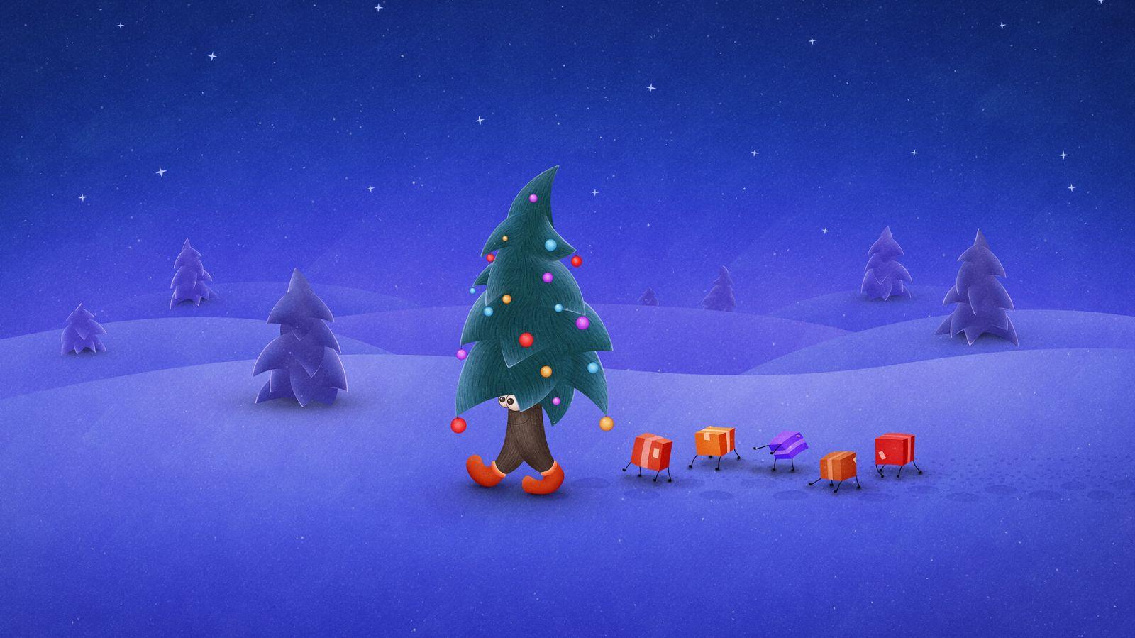 Christmas Wallpaper For Macos Big Sur Catalina And Mojave