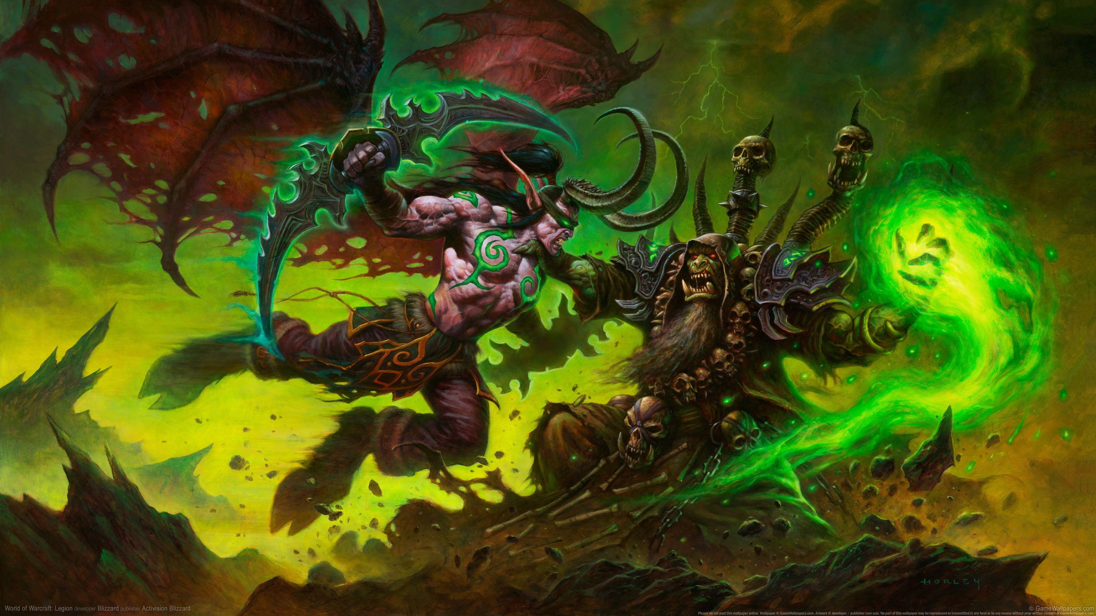 World Of Warcraft Legion Wallpaper Illidan
