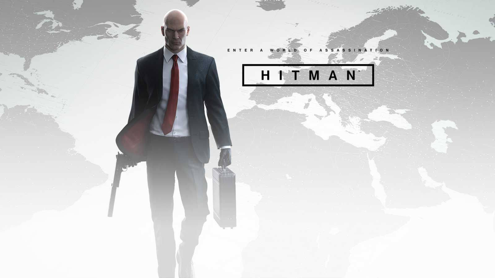 Hitman Absolution Black And White Poster Wallpaper