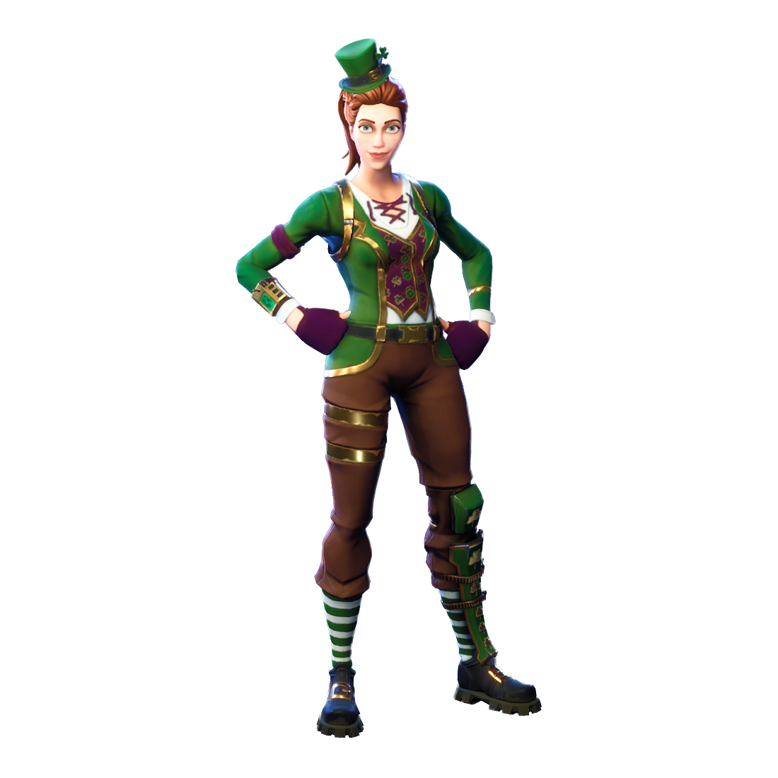 Fortnite Sgt Green Clover Outfits Skins