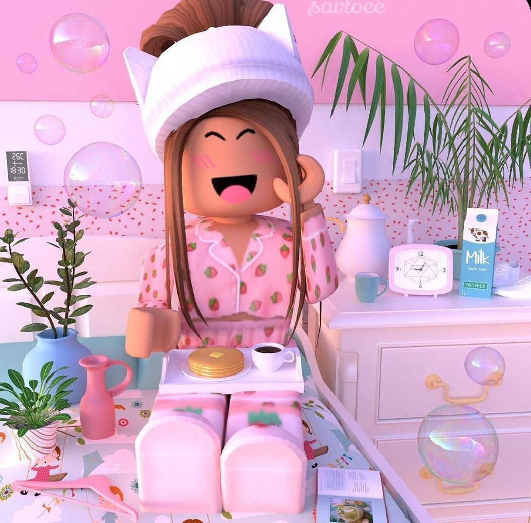 Cute Aesthetic Roblox Wallpaper For Girls Aes