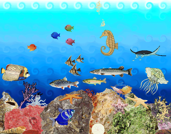 Animated Underwater Wallpaper