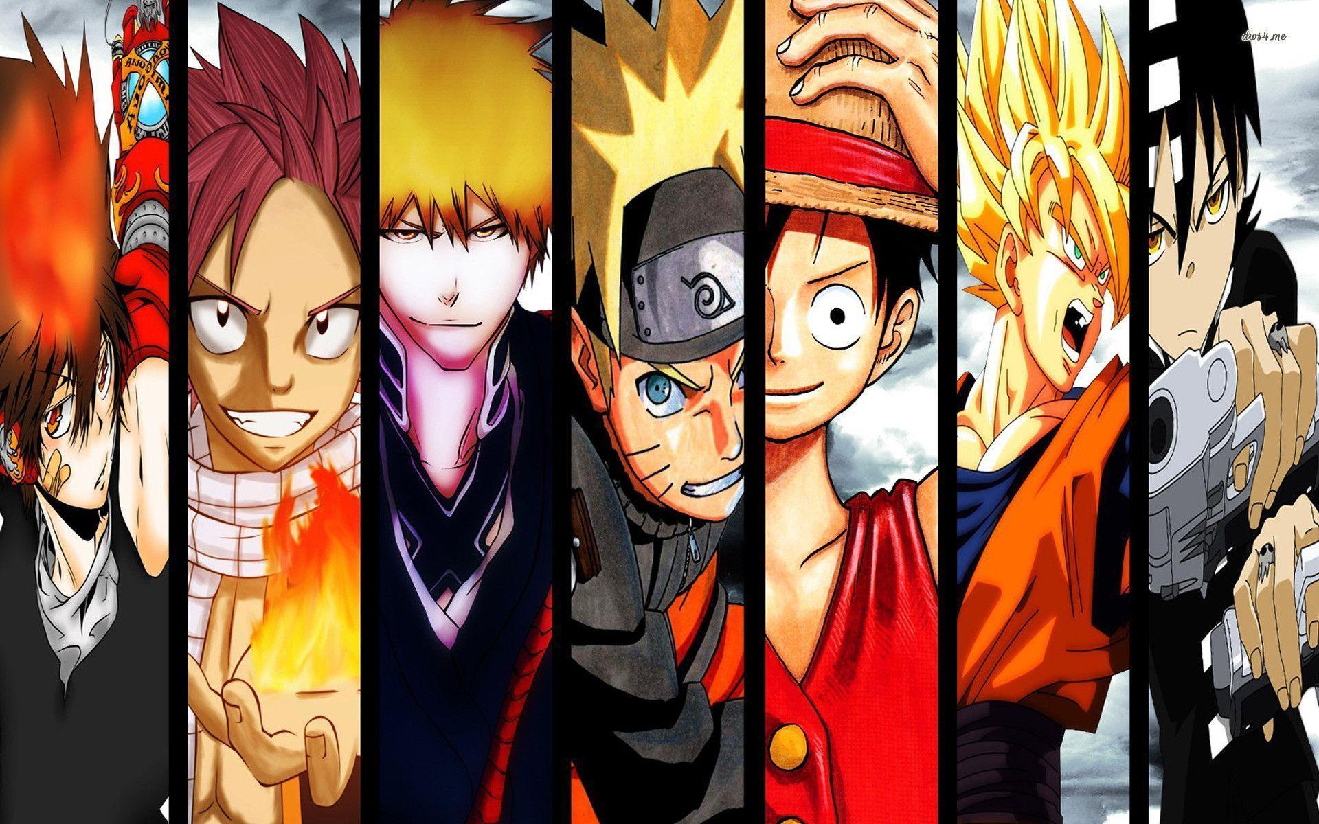 Top 10 Most Popular Male Anime Characters Of All Time - Campione! Anime