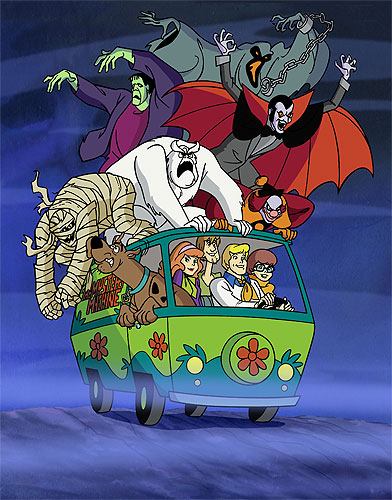 Scooby Doo And Friends Cartoon Wallpaper