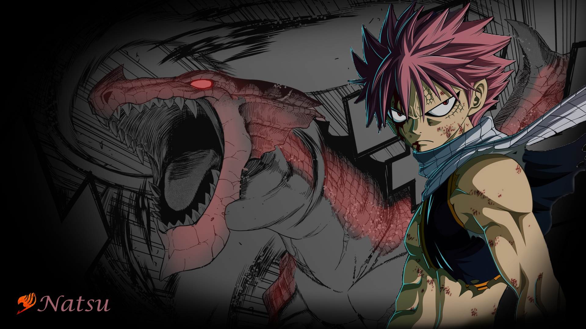 Principal AnimeHD Papel De Parede Fairy Tail Wallpaper Natsu