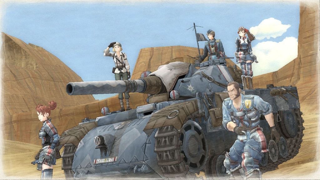 Valkyria Chronicles Desktop Wallpaper Of Video Game