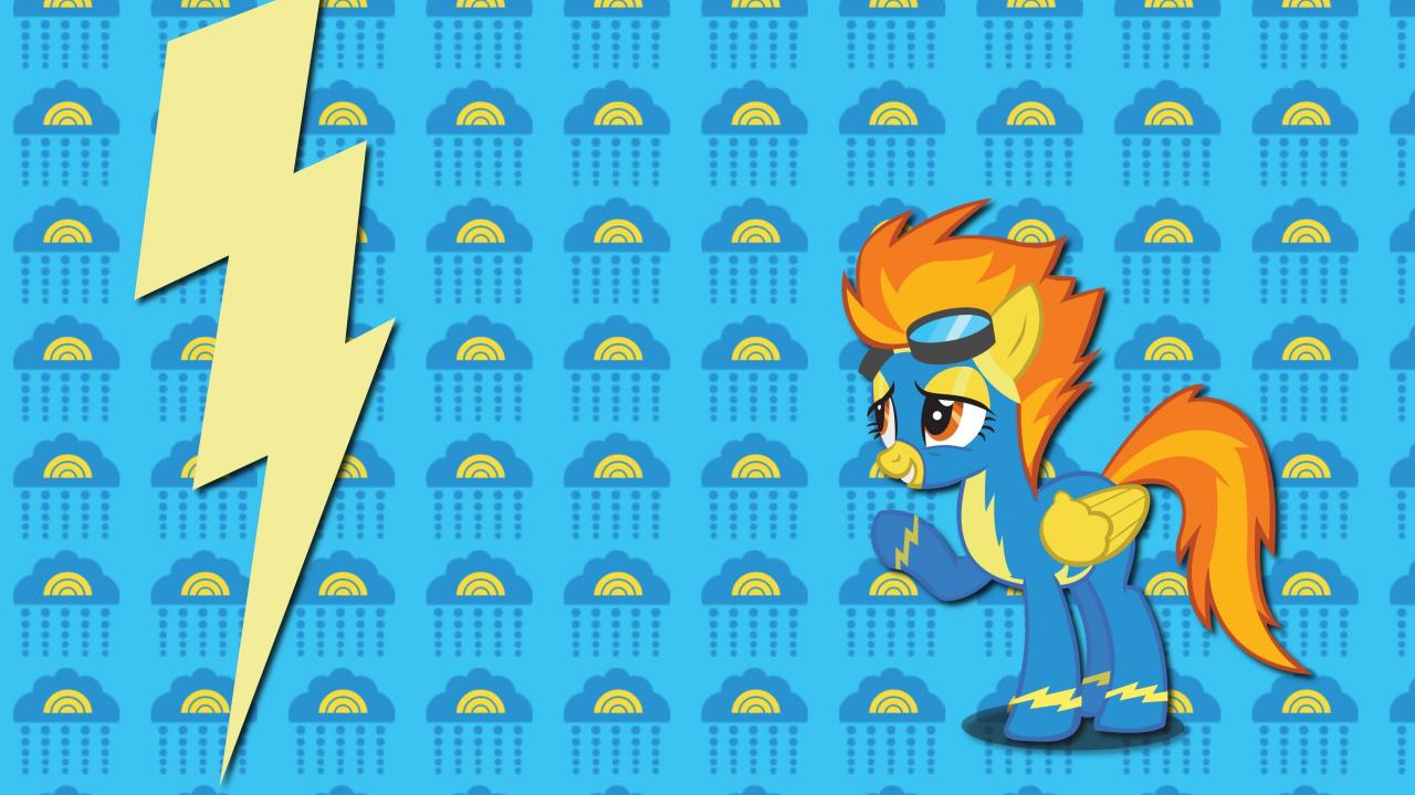 My Little Pony Spitfire Mlp Character Wallpaper