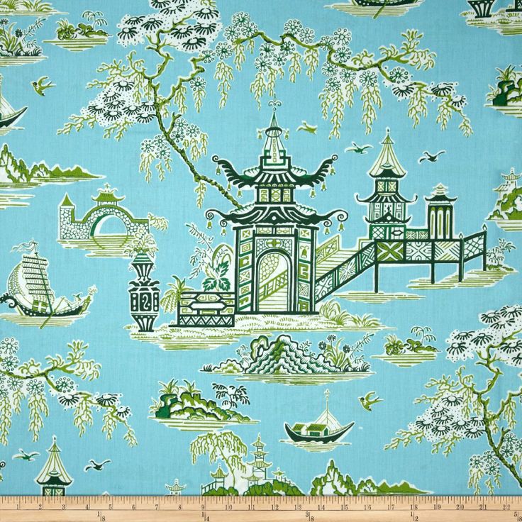 Amazoncom Waverly Peaceful Temple Chintz Blossom Fabric Arts 736x736