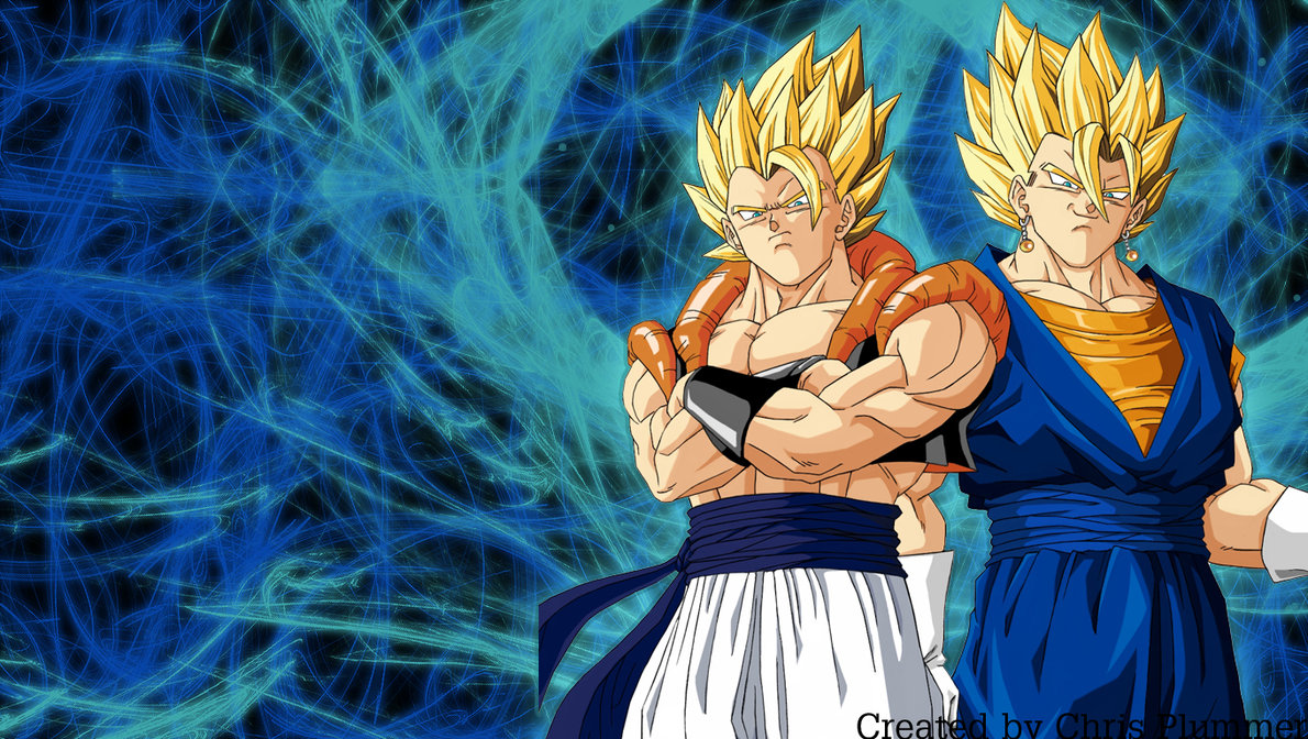 Gogeta And Vegito Background By Chrisgoessoft