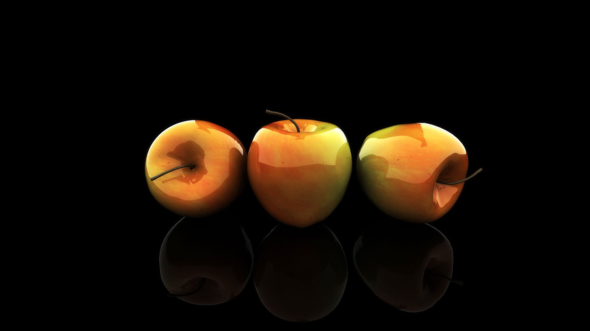 Golden Apples Desktop HD Wallpaper And Make This For Your