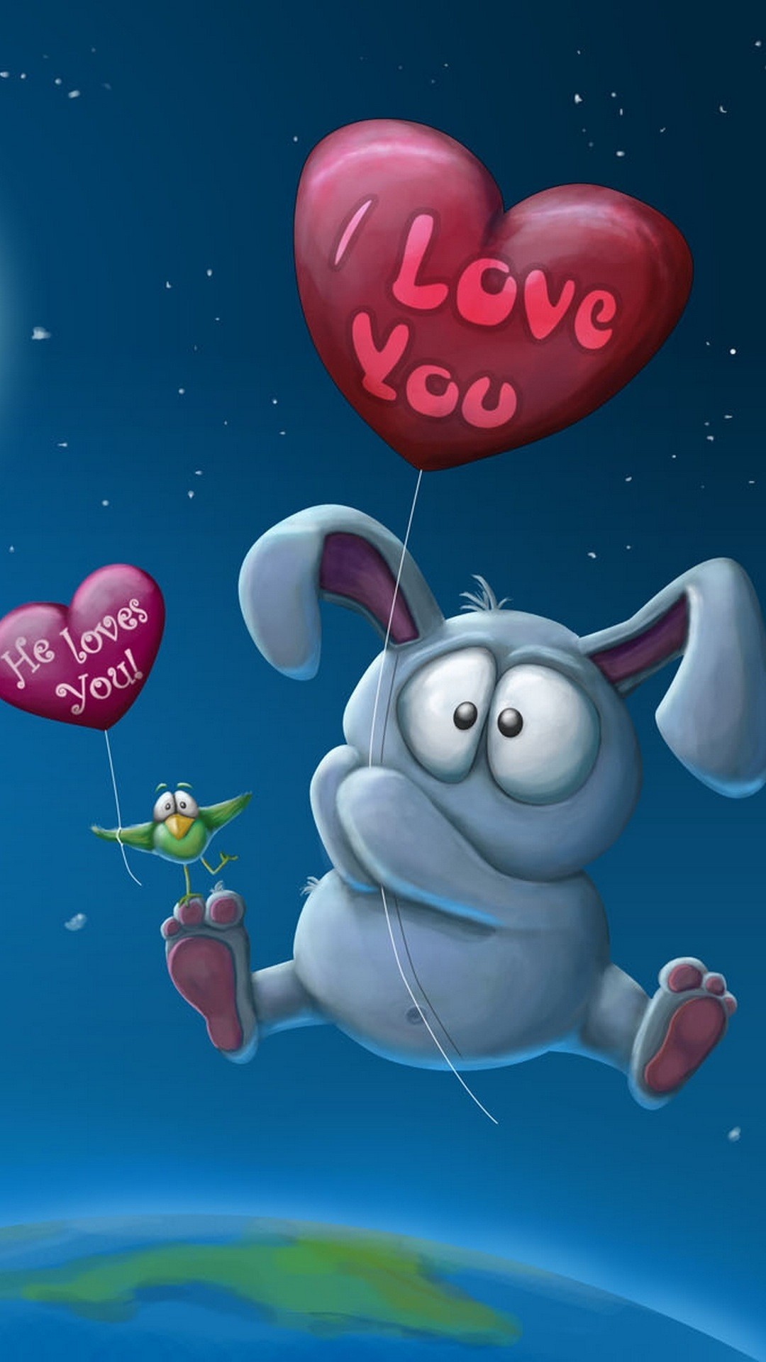 Love Cartoon Wallpaper