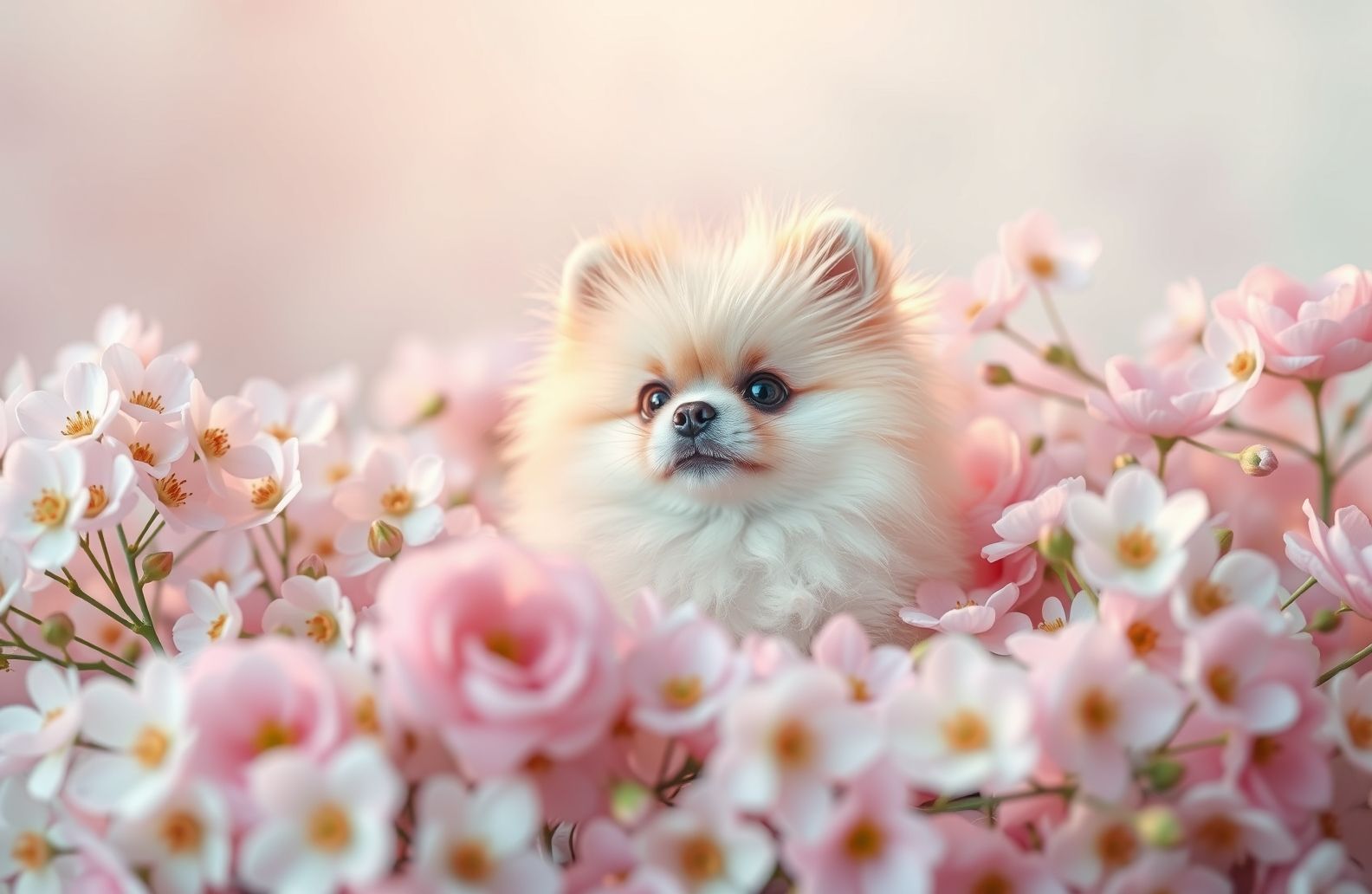 Teacup Pomeranian Wallpaper