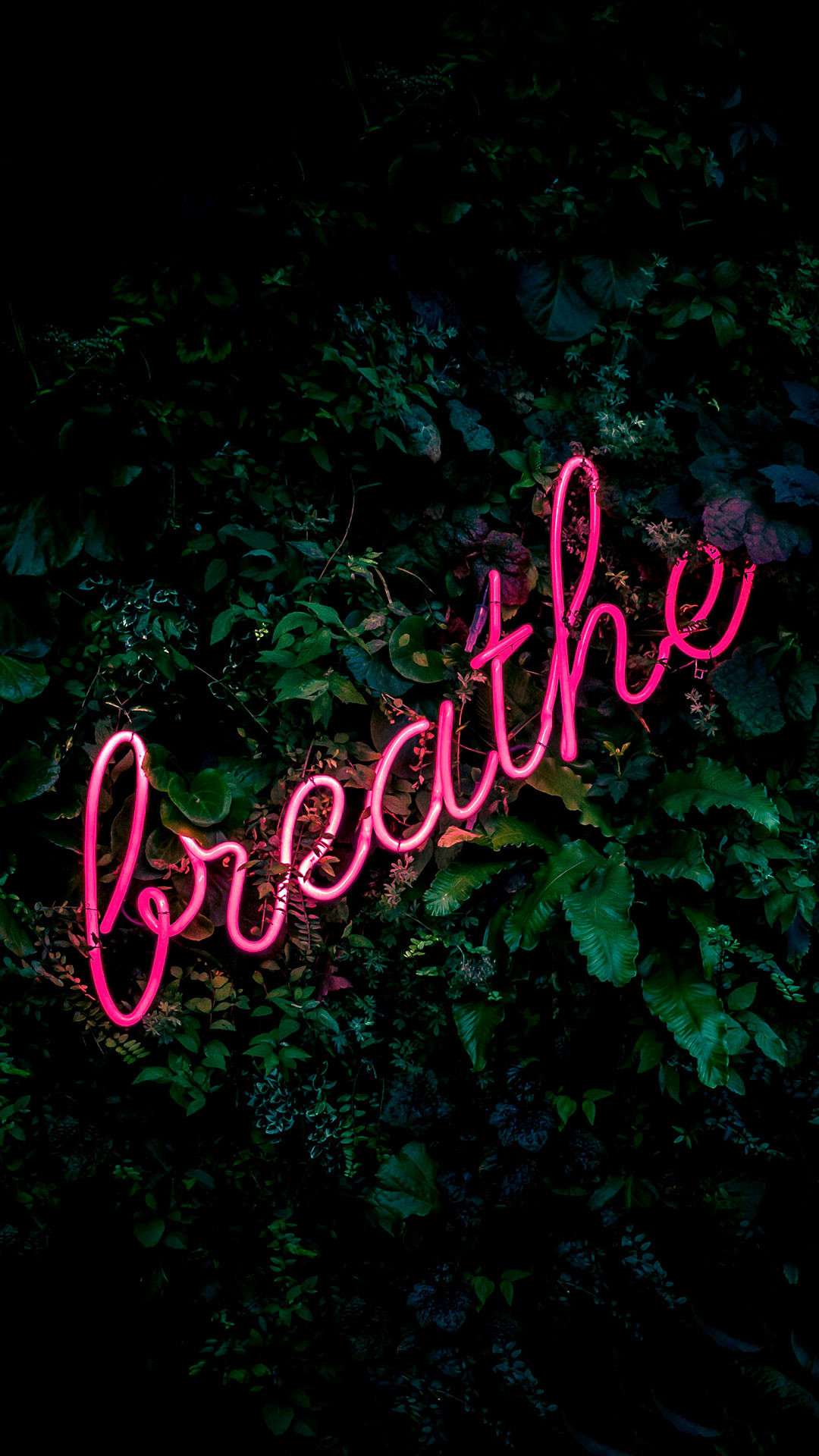 Neon Lights iPhone Wallpaper