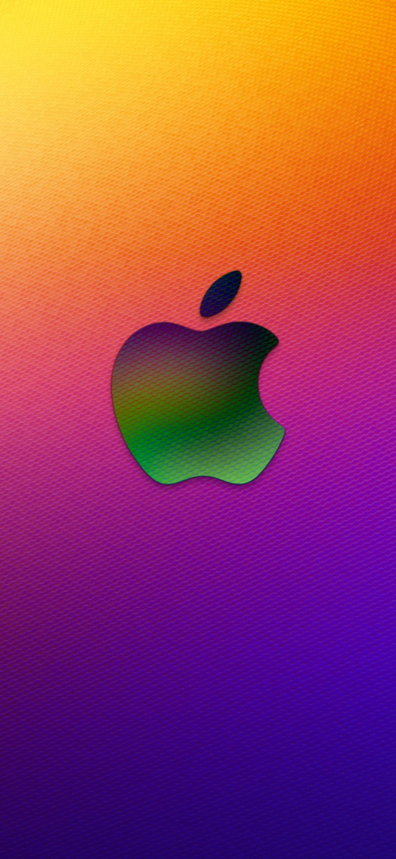 Colorful Apple Logo Wallpaper