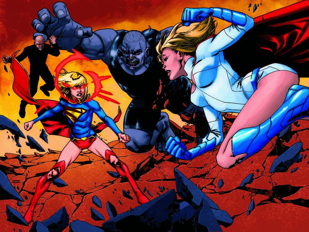 Supergirl And Powergirl High Quality Resolution