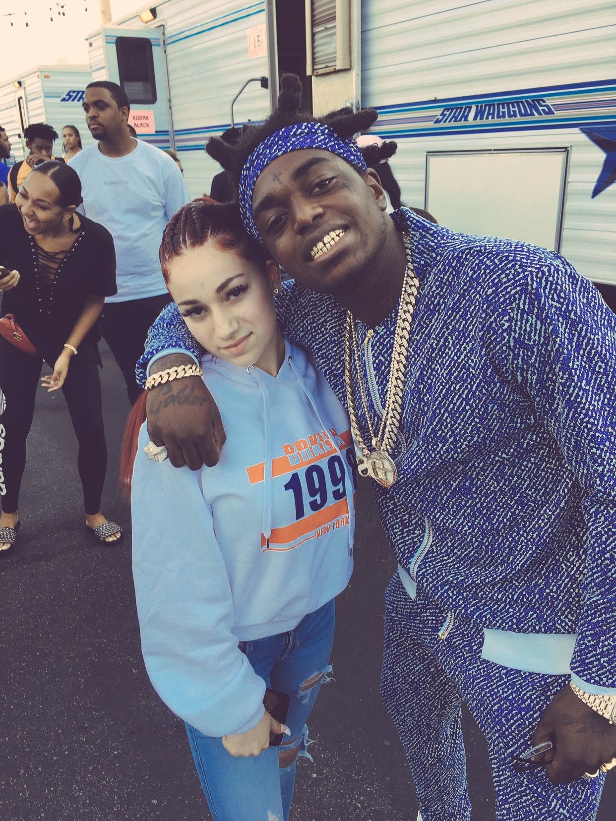 Bhad Bhabie X Kodak Black Wallpaper
