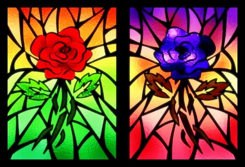 High Resolution Stained Glass Window Desktop Laptop Ed