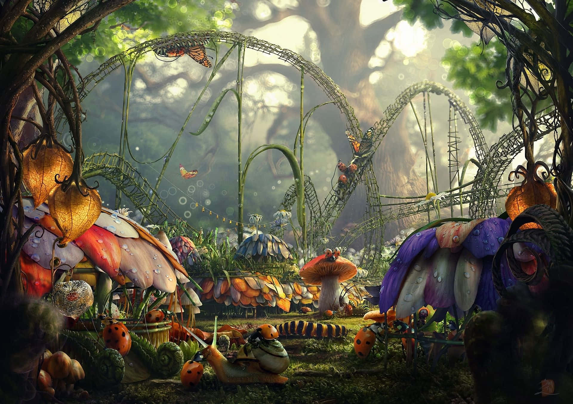 Fairy Forest Wallpaper