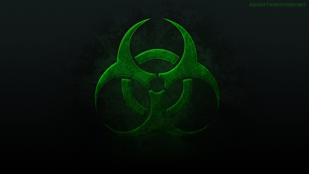 Toxic Symbol Wallpaper On