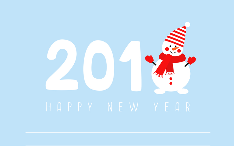 Happy New Year Cartoon Pictures For Kids