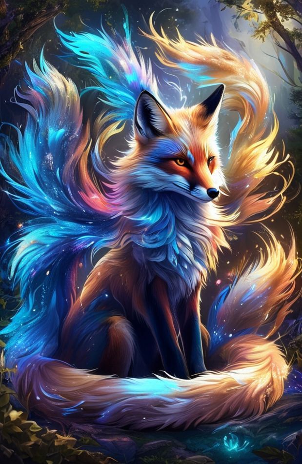 Nine Tailed Fox Wallpaper