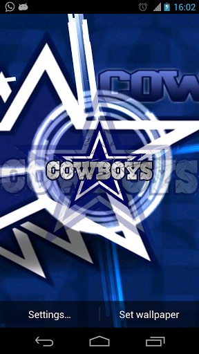 View bigger   Dallas Cowboys Live Wallpaper for Android screenshot