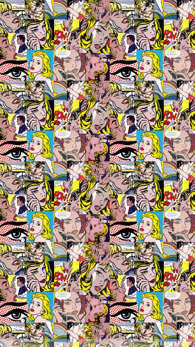 Free Download Pop Art Iphone Wallpaper Is Very Easy Just Click Download Wallpaper 640x1136 For Your Desktop Mobile Tablet Explore 49 Art Wallpaper For Iphone Album Cover Wallpaper For