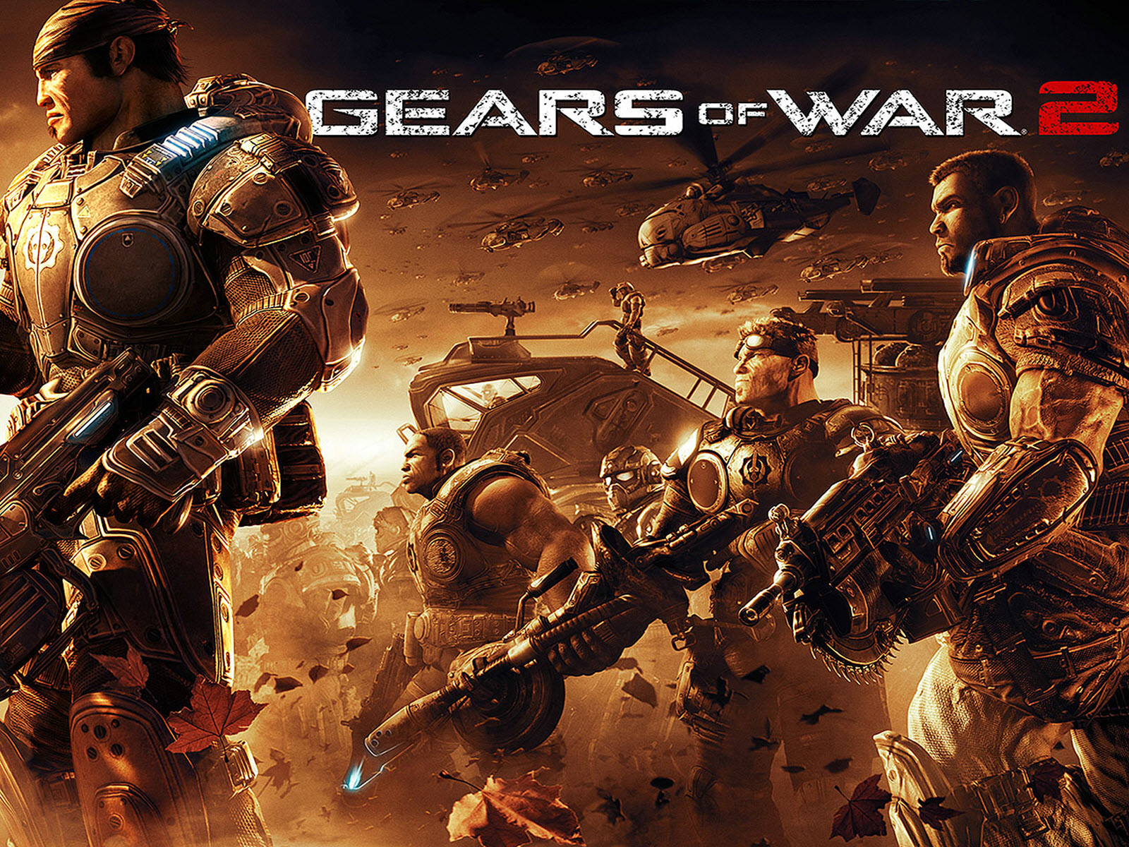 Gears of War 2 HD Wallpaper Gears of War 2 Wallpapers for Desktop