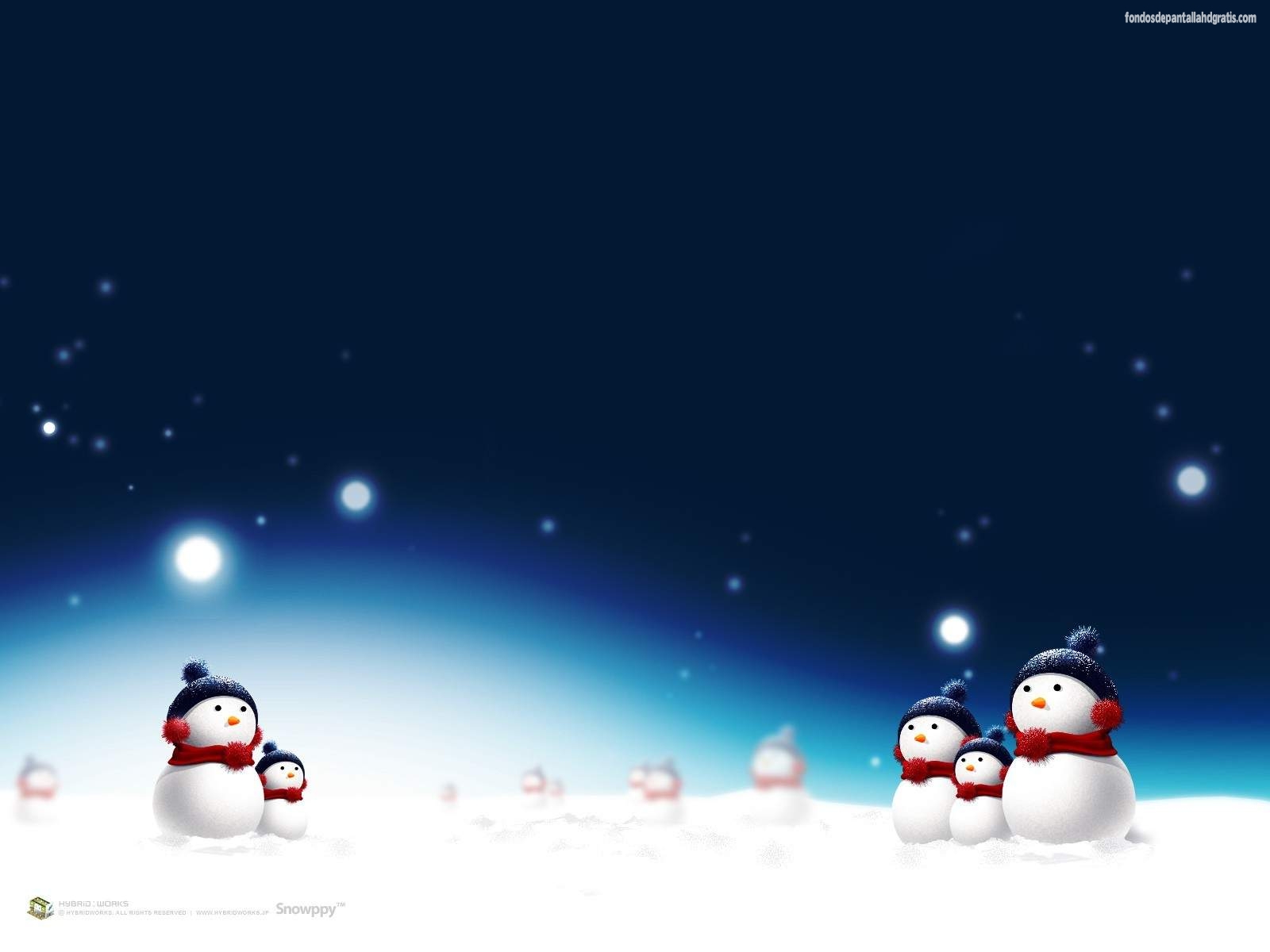 Descargar Imagen 3d Animated Christmas Wallpaper Gif HD